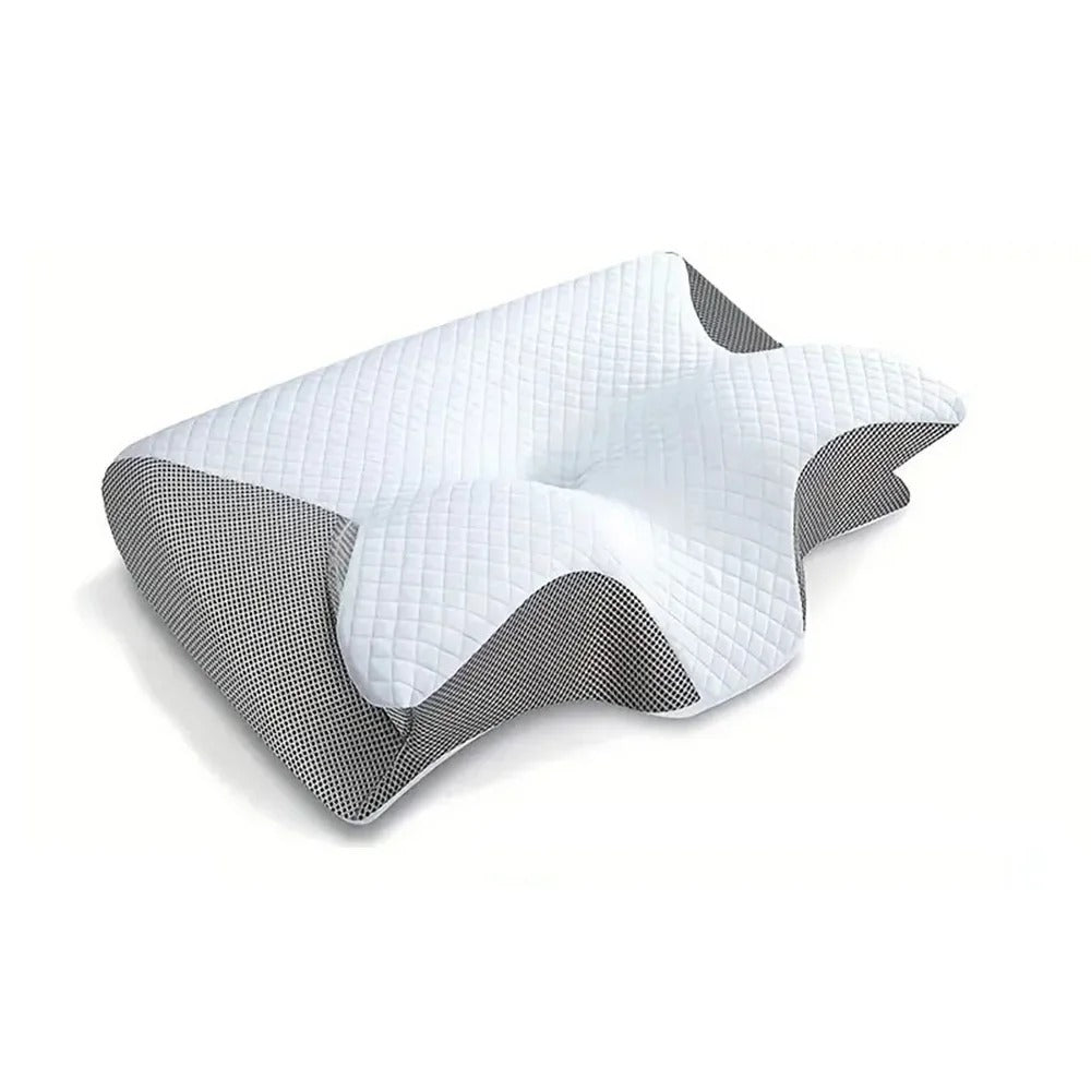 Neck Pillow | Ergonomic Memory Foam & Breathable Mesh