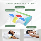 Neck Pillow | Ergonomic Memory Foam & Breathable Mesh