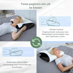 Neck Pillow | Ergonomic Memory Foam & Breathable Mesh
