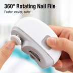 Electric Nail Clipper | 3-in-1 Cut, File & Polish | USB Rechargeable