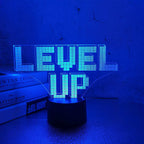 3D LED Lamp | Laser-Engraved Acrylic & Remote Control | 16 Colors