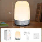Wake-Up Light Alarm Clock | Sunrise & Sunset Simulation | USB-C Rechargeable