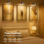 Picture Light | Magnetic & Cordless Dimmable LED | Remote With Timer