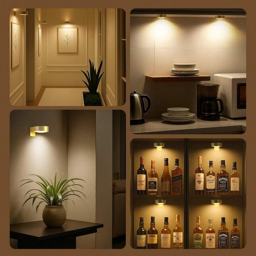 Picture Light | Magnetic & Cordless Dimmable LED | Remote With Timer