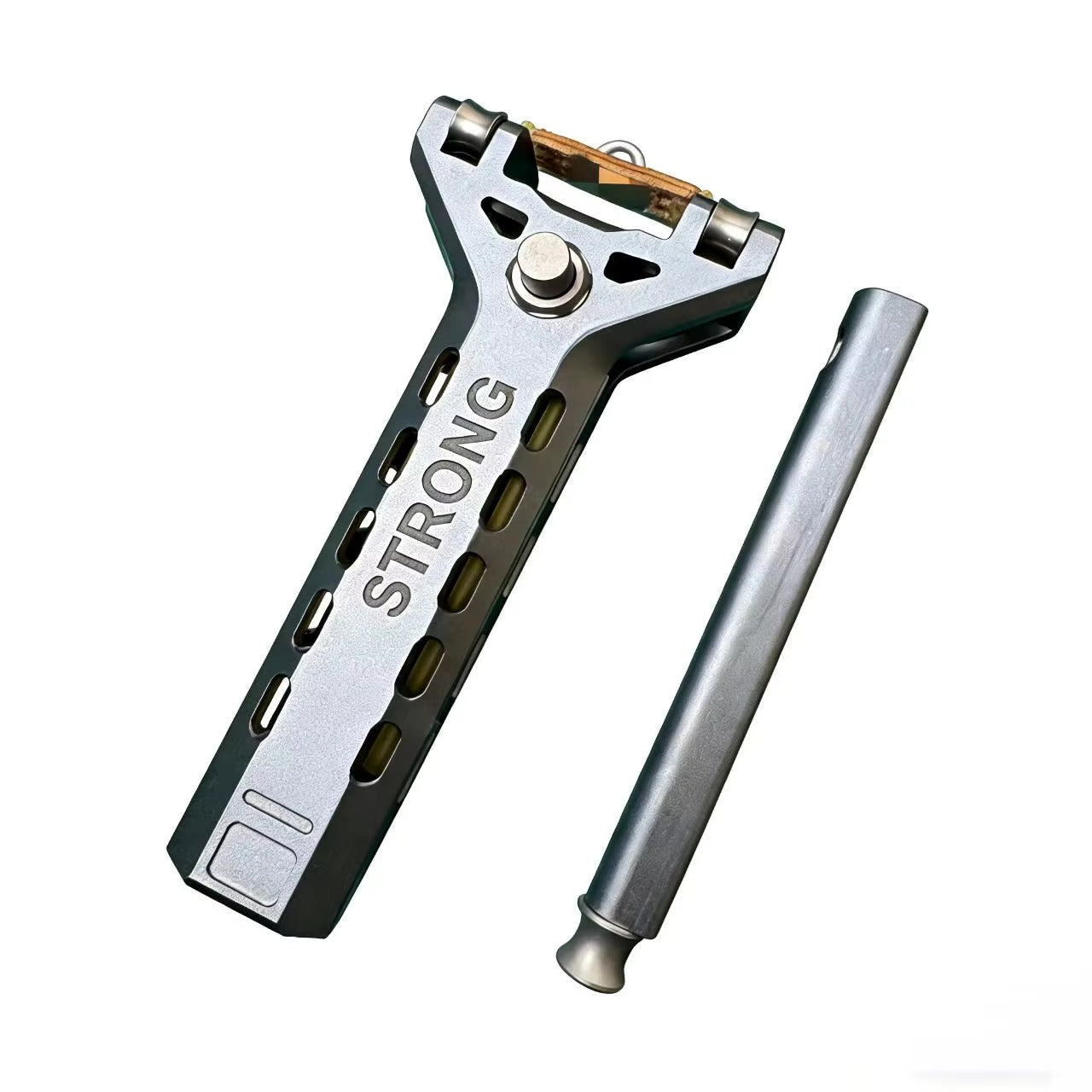 Telescopic Slingshot | 8 mm Magazine Loading | Includes Pouches & Steel Balls