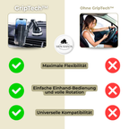 Car Phone Holder | One-Hand 360° Suction Mount | Extendable 10–16 cm