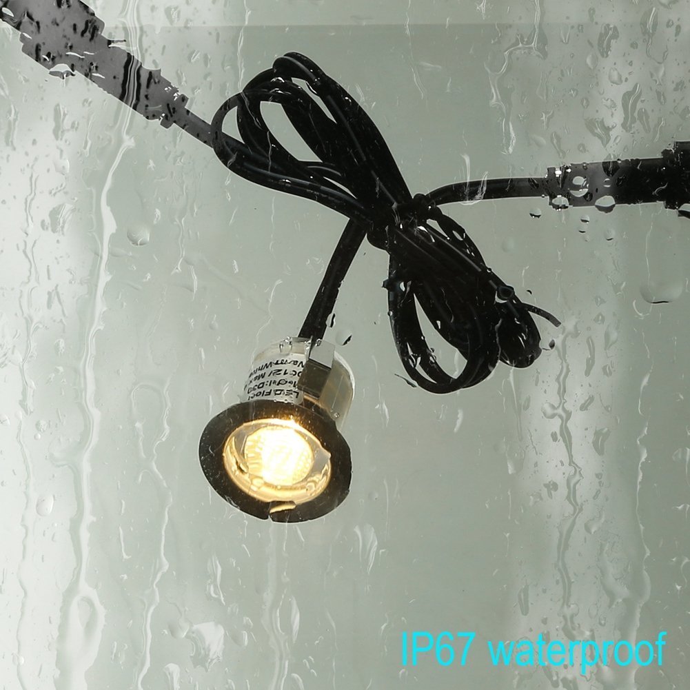 Deck Light Set | Recessed RGB LED & IP67 Waterproof | Set of 10