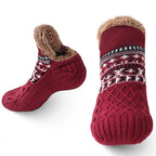 Socks | Non-Slip Silicone Dot Sole | Wool Plush Lining