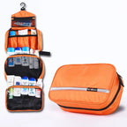 Toiletry Bag | Water-Repellent Fabric & Zip Closure | Carry Handle