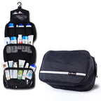 Toiletry Bag | Water-Repellent Fabric & Zip Closure | Carry Handle