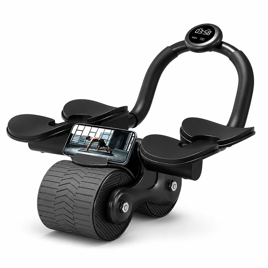 Ab Roller | Automatic Rebound & EVA Foam Handles