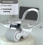 Ab Roller | Automatic Rebound & EVA Foam Handles
