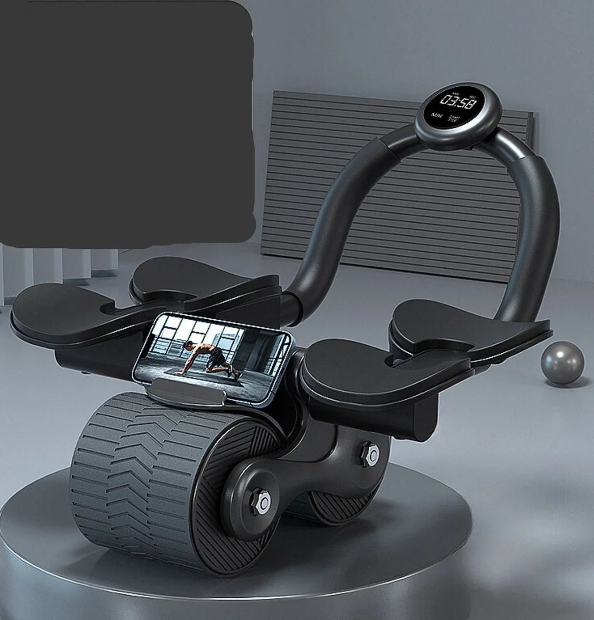 Ab Roller | Automatic Rebound & EVA Foam Handles