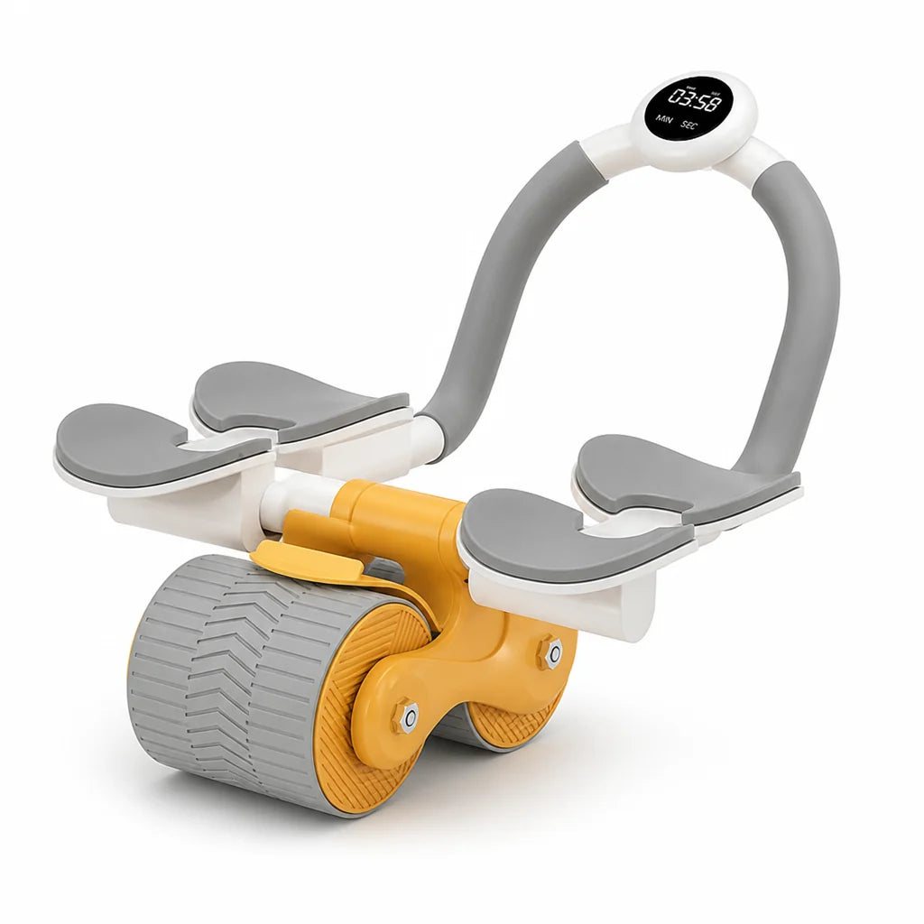 Ab Roller | Automatic Rebound & EVA Foam Handles