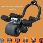 Ab Roller | Automatic Rebound & EVA Foam Handles