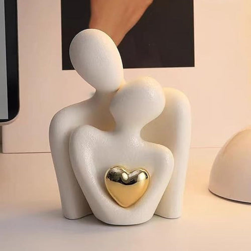 Abstract Couple Figurine
