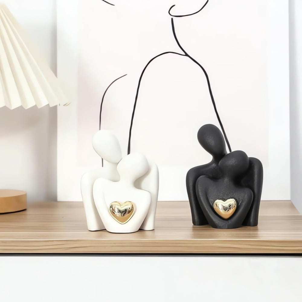 Abstract Couple Figurine