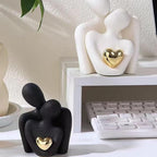 Abstract Couple Figurine