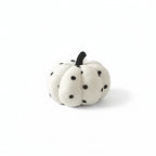 Accent Cushion | Pumpkin-Shaped & Soft Textured Plush | 20 cm Diameter