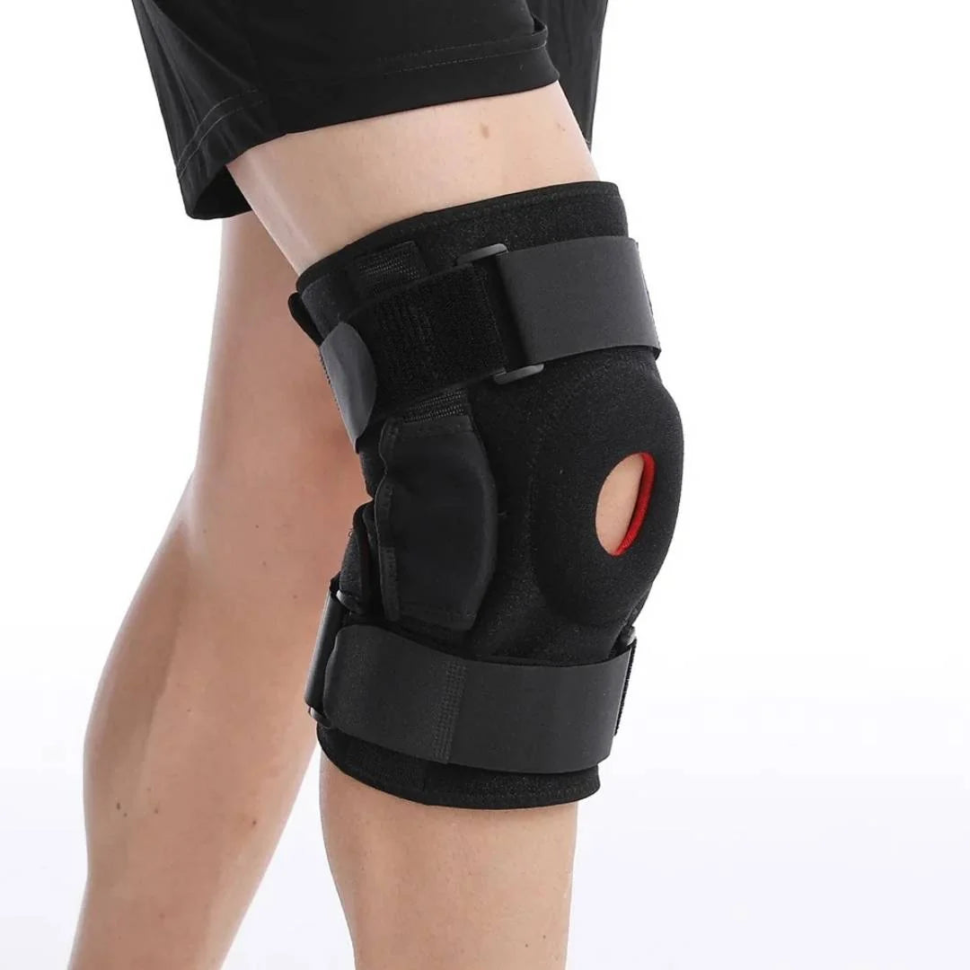 ACL Knee Brace | Dual-Hinge Open-Patella & Adjustable Straps