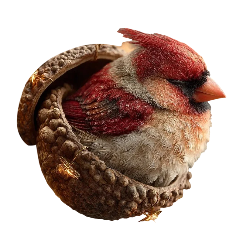 Acorn Animal Figurine | Sleeping Woodland & Gift-Ready | 6 Styles Available