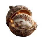 Acorn Animal Figurine | Sleeping Woodland & Gift-Ready | 6 Styles Available