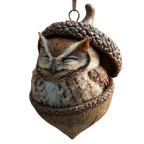 Acorn Animal Figurine | Sleeping Woodland & Gift-Ready | 6 Styles Available