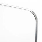 Acrylic Frame Vase | Gallery-Style & Clear Acrylic | 7.9 × 5.9 in