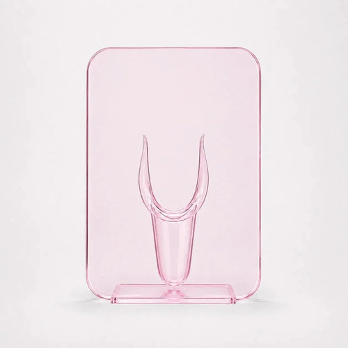 Acrylic Frame Vase | Gallery-Style & Clear Acrylic | 7.9 × 5.9 in
