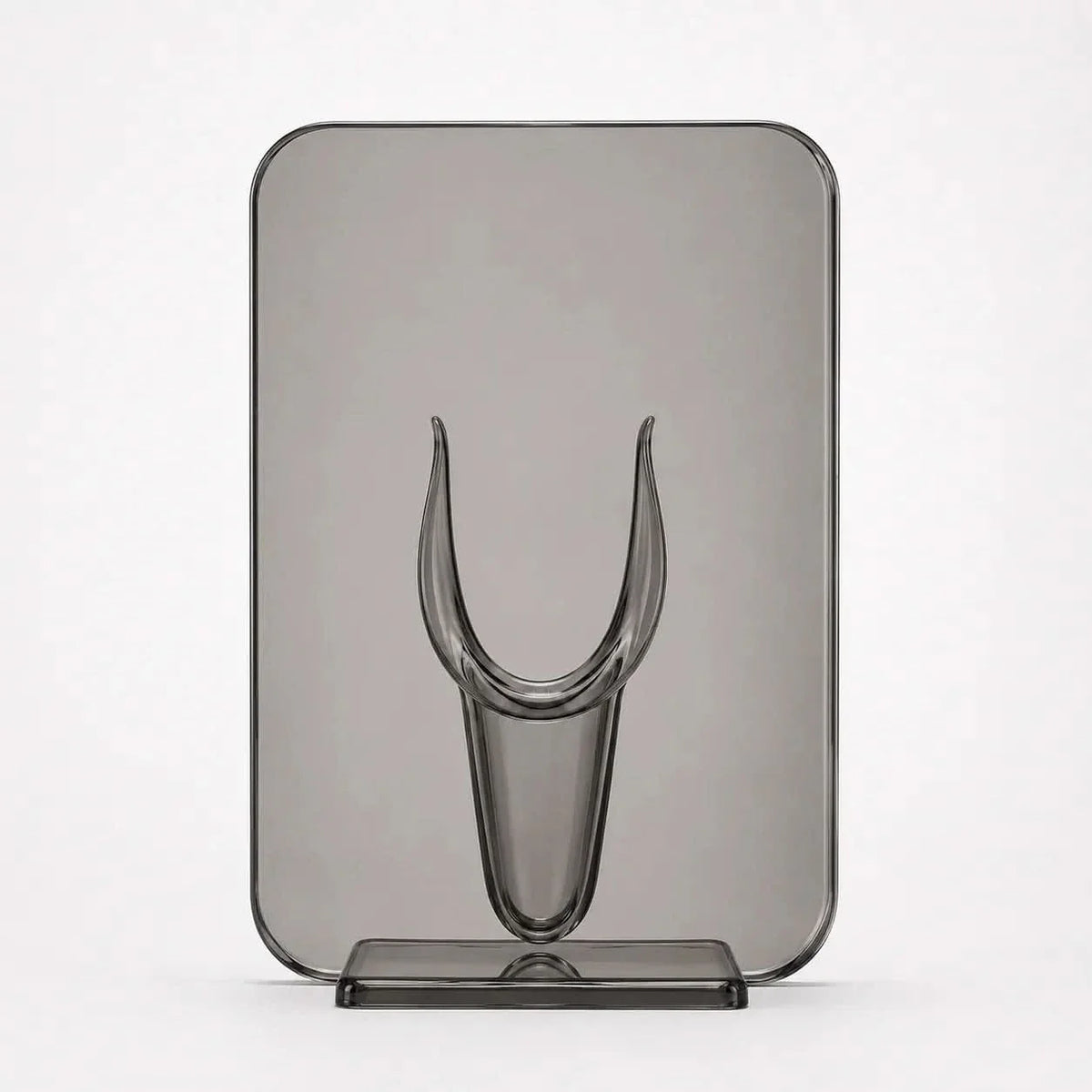 Acrylic Frame Vase | Gallery-Style & Clear Acrylic | 7.9 × 5.9 in