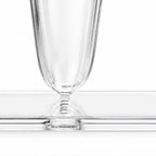 Acrylic Frame Vase | Gallery-Style & Clear Acrylic | 7.9 × 5.9 in