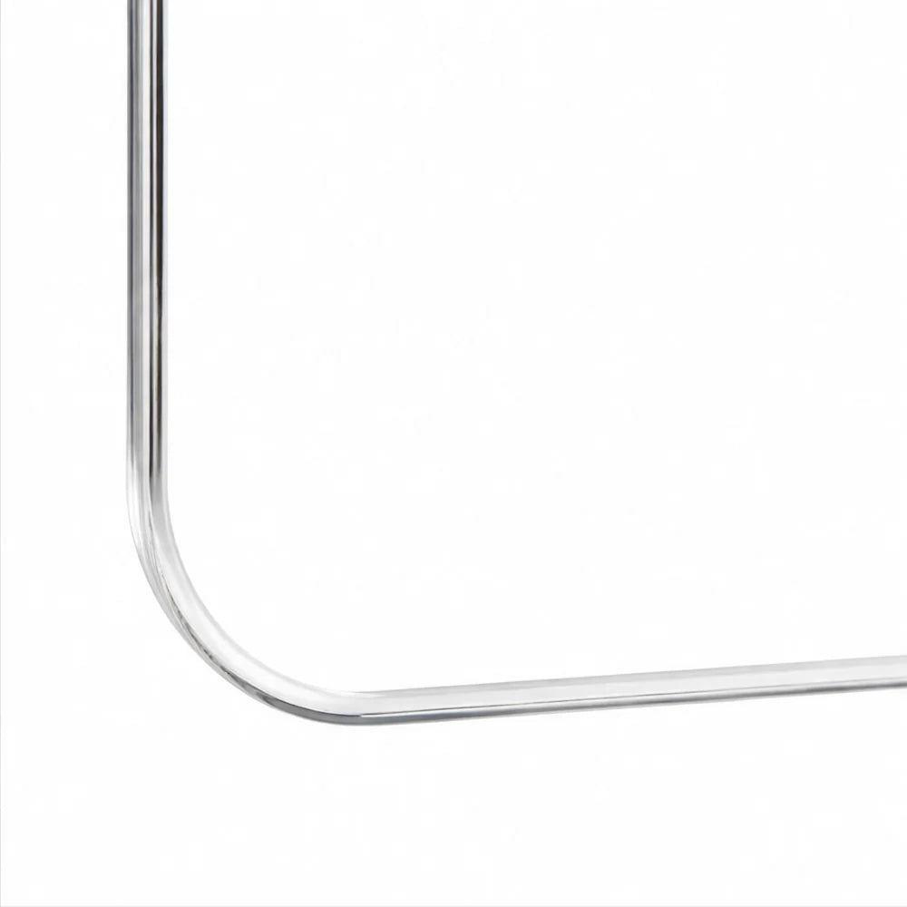 Acrylic Frame Vase | Gallery-Style & Clear Acrylic | 7.9 × 5.9 in