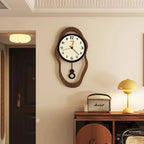 Acrylic Wall Clock | Vertical Minimalist Design & Silent Operation
