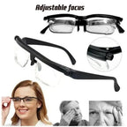 Adjustable-Focus Glasses | Manual Dial & Lightweight
