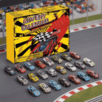 Advent Calendar | 24 Mini Race Cars | Christmas Countdown for Kids