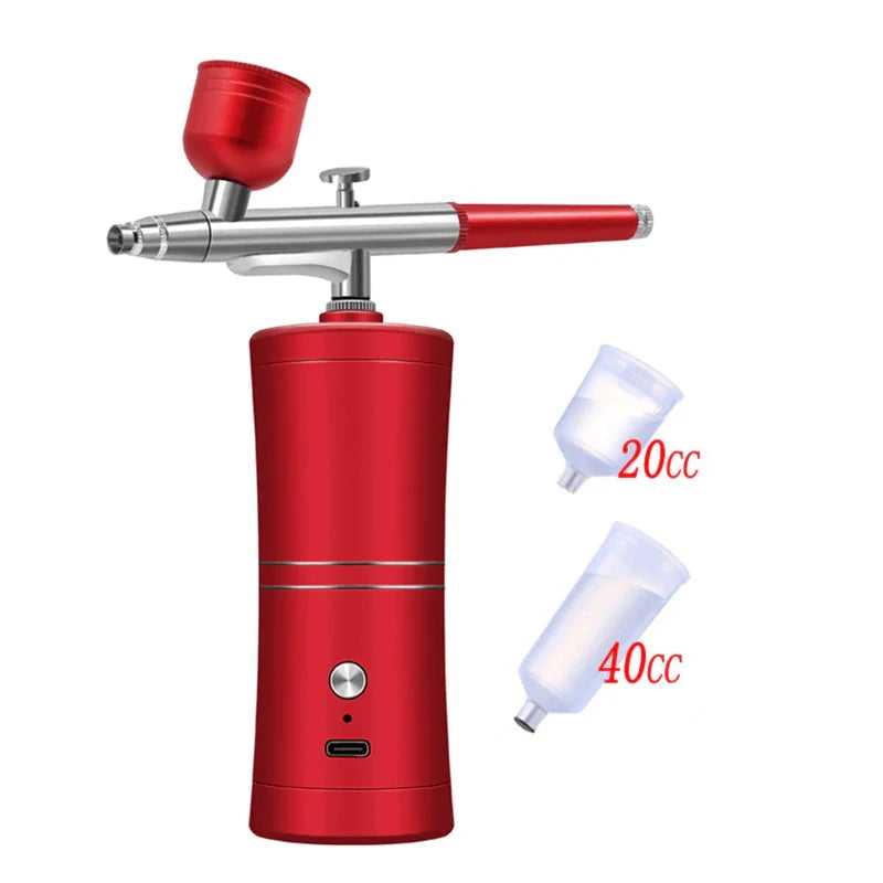 Airbrush Kit | Double-Action Precision & Wireless | USB Rechargeable