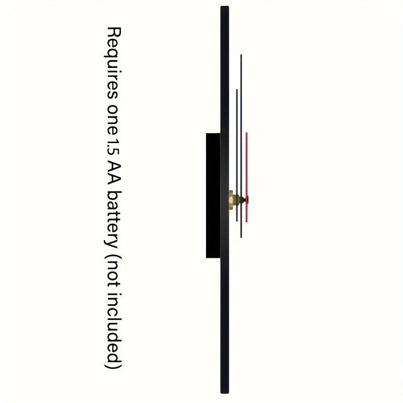 Alarm Clock | Silent Movement & Decorative Black Cat | Two Sizes