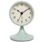 Alarm Clock | Silent Quartz & Metal Housing
