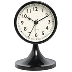 Alarm Clock | Silent Quartz & Metal Housing