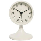 Alarm Clock | Silent Quartz & Metal Housing