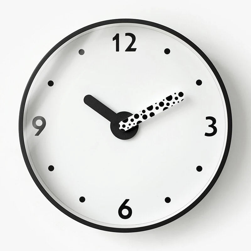 Alarm Clock | Sound-Activated LED & Silent Quartz | 30 cm Diameter