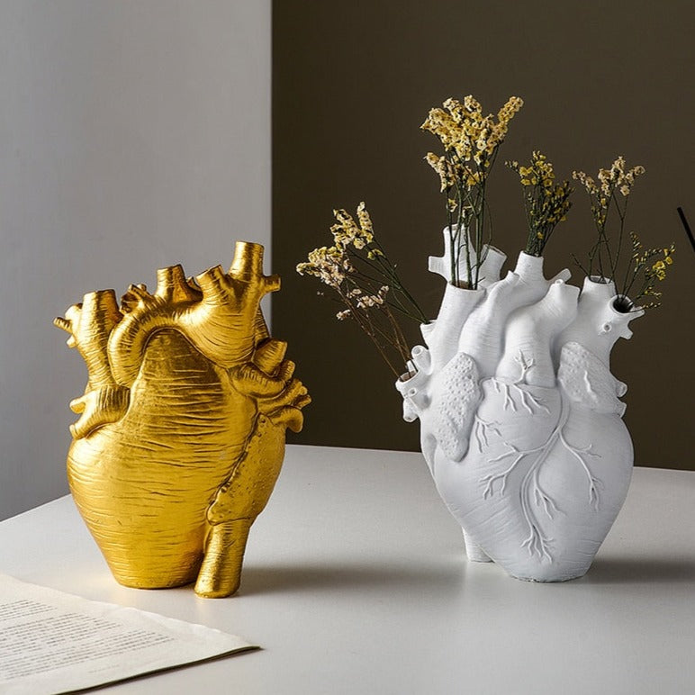 Anatomical Heart Vase