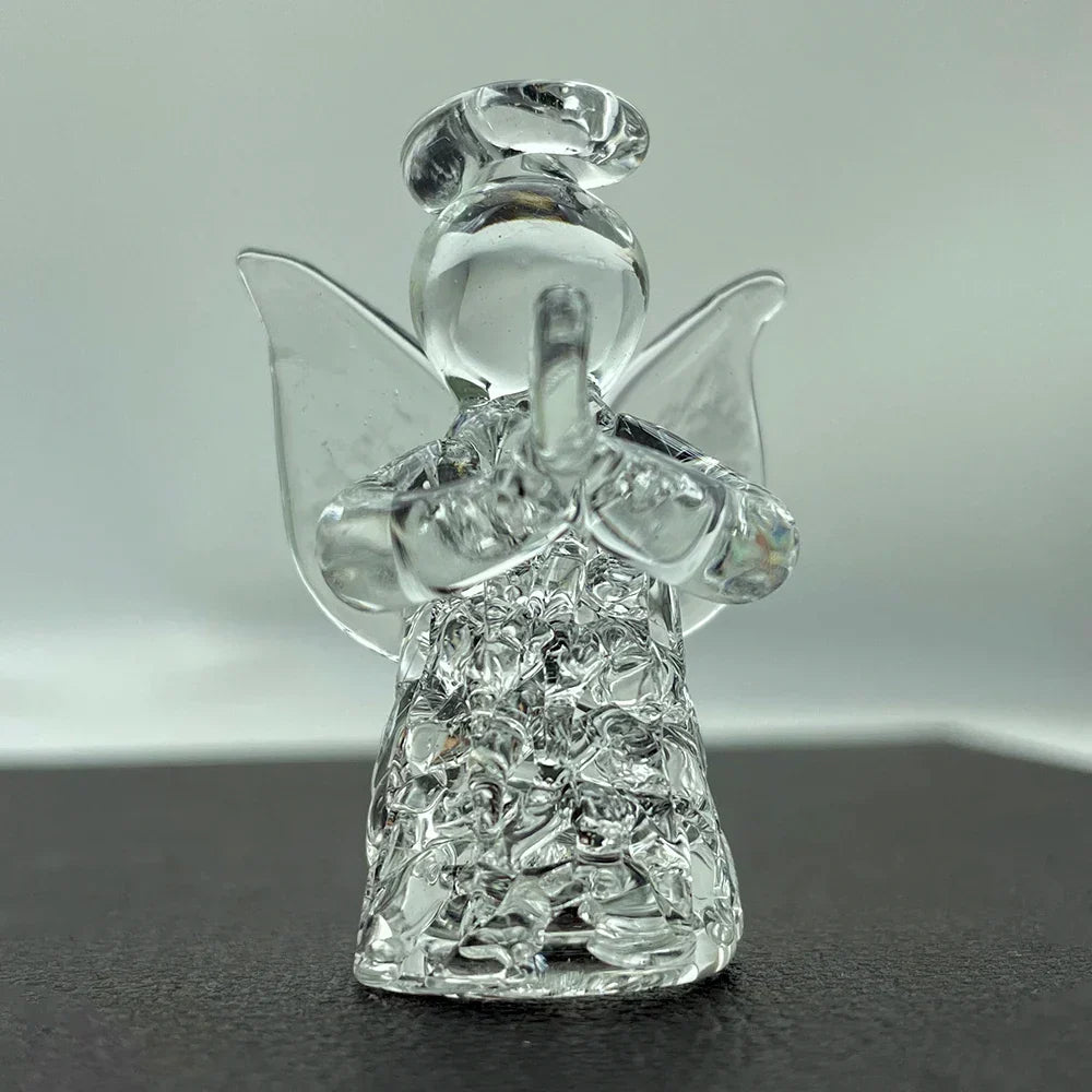 Angel Ornament | Glass & Transparent | 2.3 x 4.7 cm