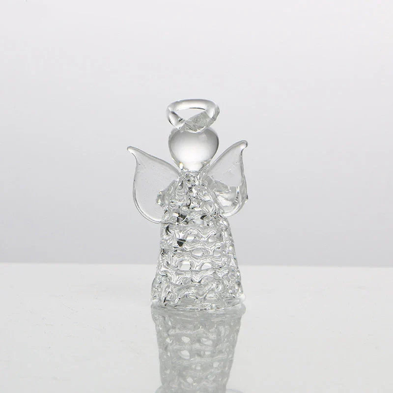 Angel Ornament | Glass & Transparent | 2.3 x 4.7 cm