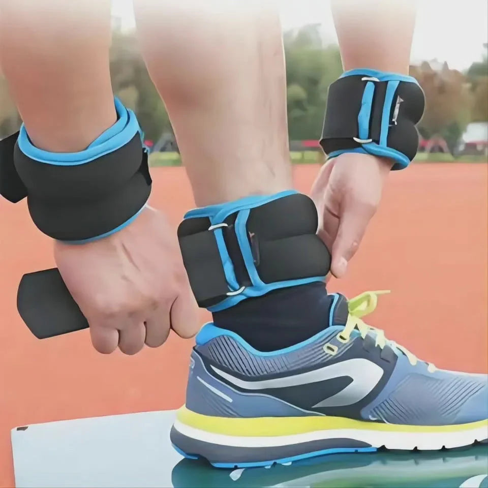 Ankle Weights | Multiple Weight Options | Up To 3 kg Pair