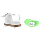 Apple Peeler | 3-in-1 Peeler, Corer & Slicer | Suction Cup Base