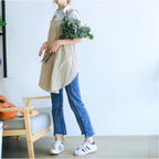 Apron Dress | Cross-Back & Spacious Pockets