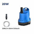 Aquarium Bottom Siphon Pump | Submersible Suction-Cup Mount