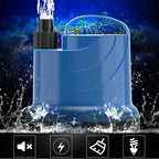 Aquarium Bottom Siphon Pump | Submersible Suction-Cup Mount