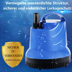 Aquarium Bottom Siphon Pump | Submersible Suction-Cup Mount